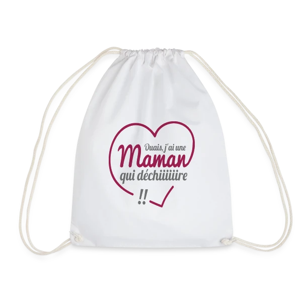 Maman qui Déchire sur Sac de sport léger