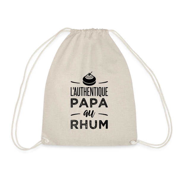 L'Authentique Papa au Rhum sur Sac de sport léger
