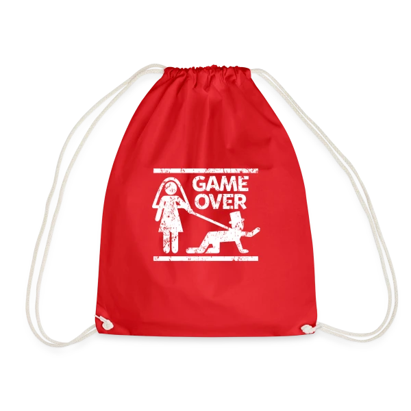 Mariage Game Over Humour sur Sac de sport léger