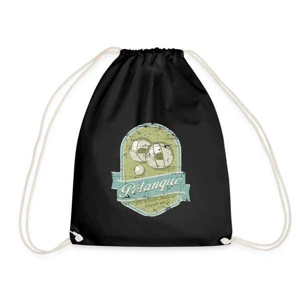 Pétanque Rétro Chic sur Sac de sport léger