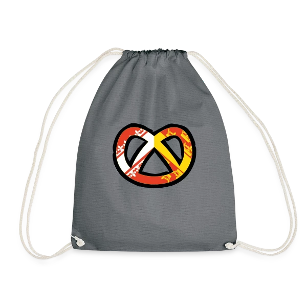 Humour Logo Bretzel Alsace sur Sac de sport léger