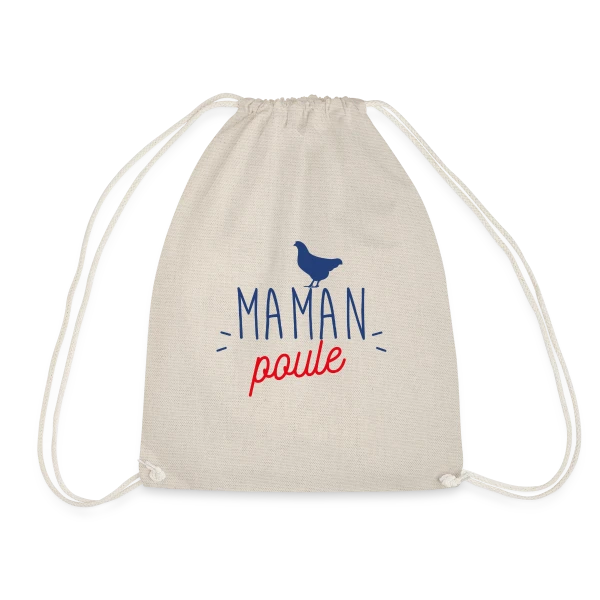 Maman Poule : L'Amour Protecteur d'une Mère sur Sac de sport léger
