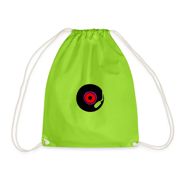 Disque Vinyle Old School 80s sur Sac de sport léger