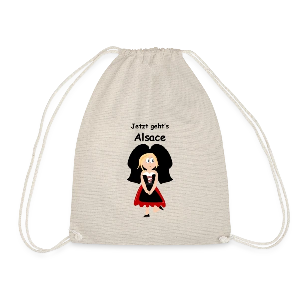Alsacienne Traditionnelle Joyeuse sur Sac de sport léger