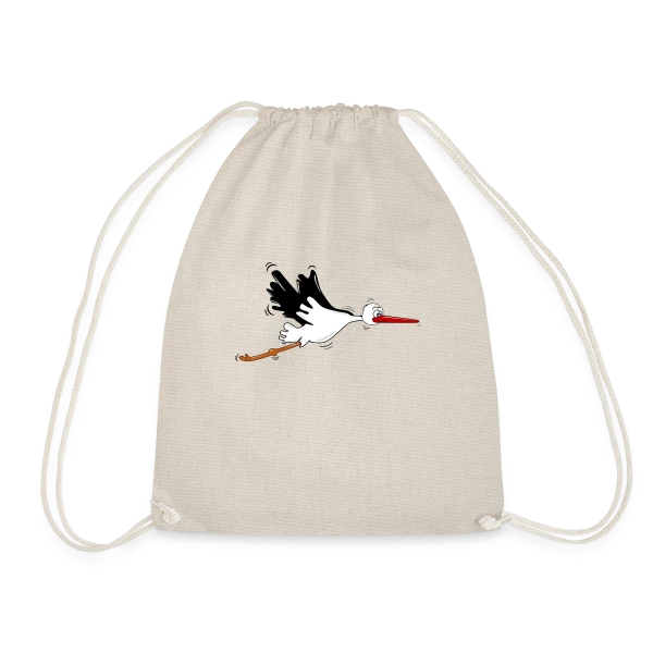 Cigogne d'Alsace Animal Emblématique sur Sac de sport léger