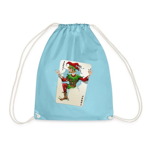 Joker Carte à Jouer sur Sac de sport léger