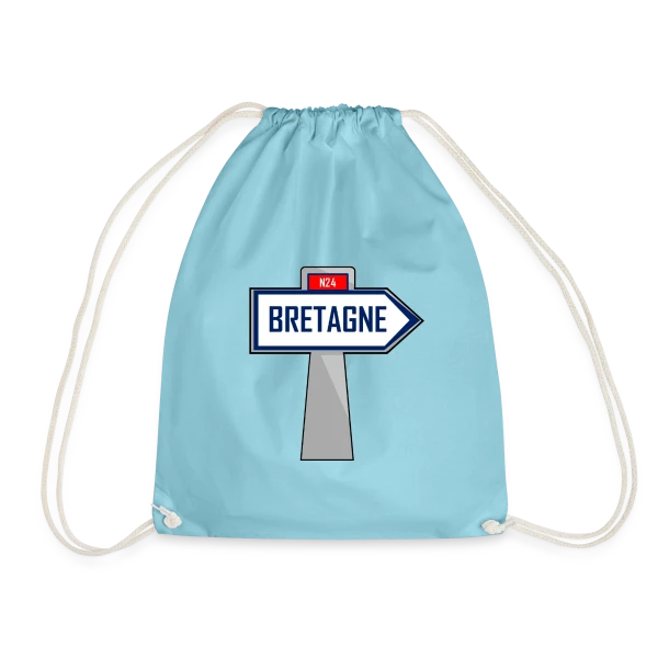 Bretagne : Direction Humoristique Bretonne sur Sac de sport léger