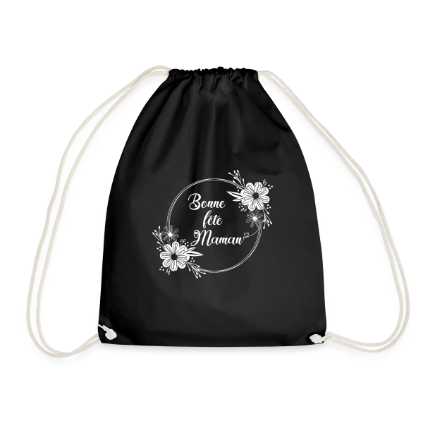 Bonne Fête Maman - Cadeau Tendresse sur Sac de sport léger