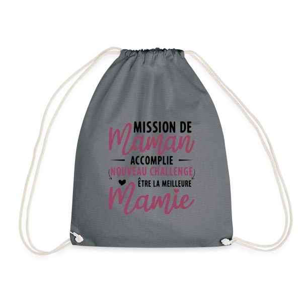 Mission Maman Accomplie : J'deviens Mamie ! Annonce Grossesse sur Sac de sport léger