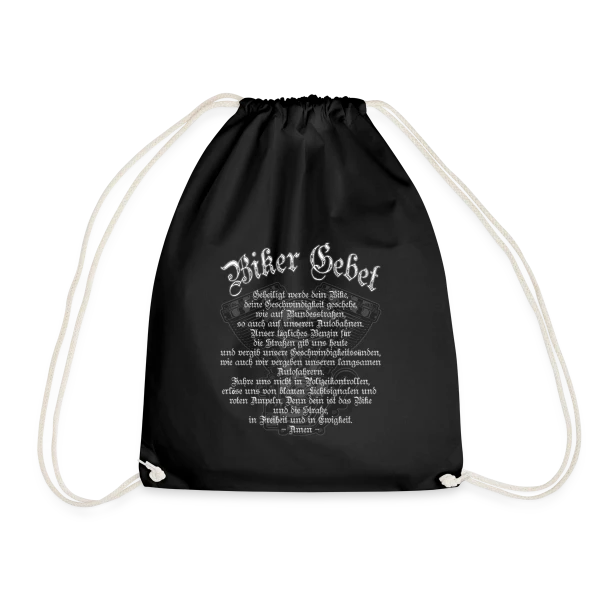 Moteur V-Twin Biker Prière sur Sac de sport léger
