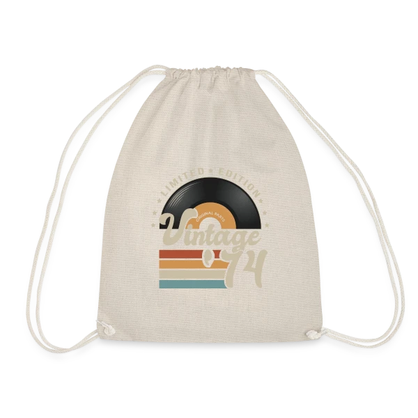 Vinyle Vintage 1974 – Anniversaire 49 ans sur Sac de sport léger