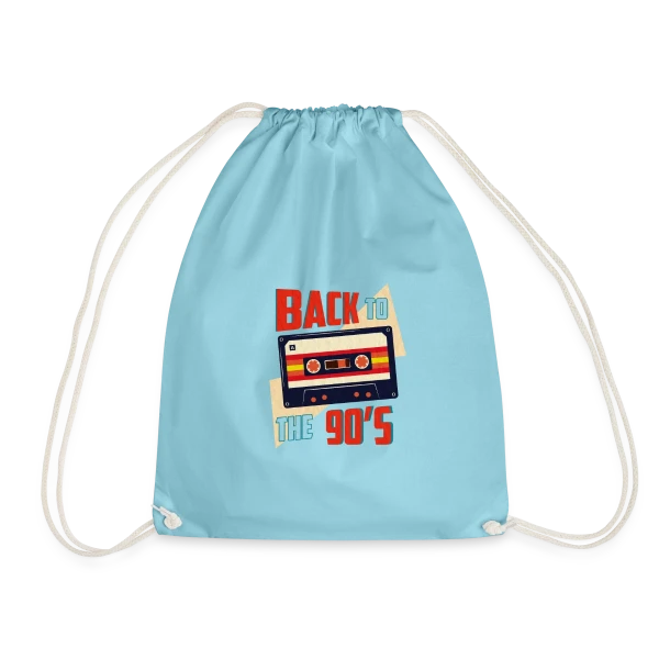 Retour aux Années 90 Cassette sur Sac de sport léger