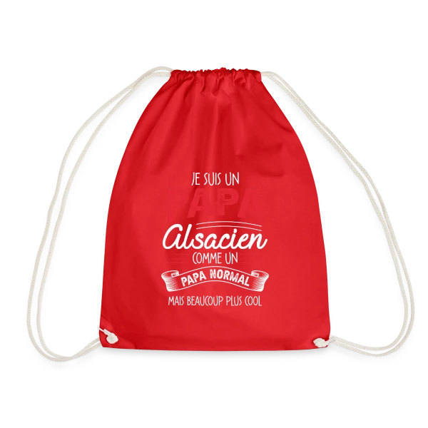 Papa Alsacien : Comme un Papa Normal, Mais Plus Cool ! sur Sac de sport léger