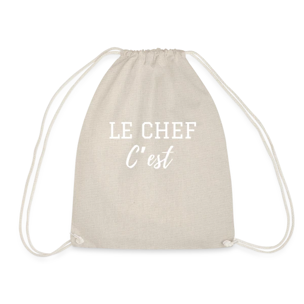 Motif Personnalisé : Mon Prénom en Cuisine sur Sac de sport léger