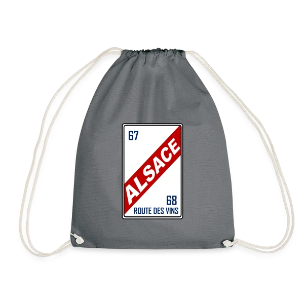 Humour 'Licence Alsace' - Saveurs Régionales sur Sac de sport léger