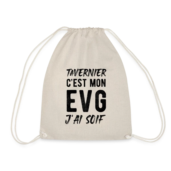 EVG Tavernier J'ai Soif sur Sac de sport léger
