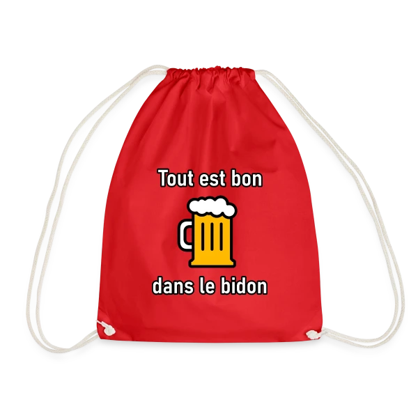 Tout est Bon dans le Bidon sur Sac de sport léger