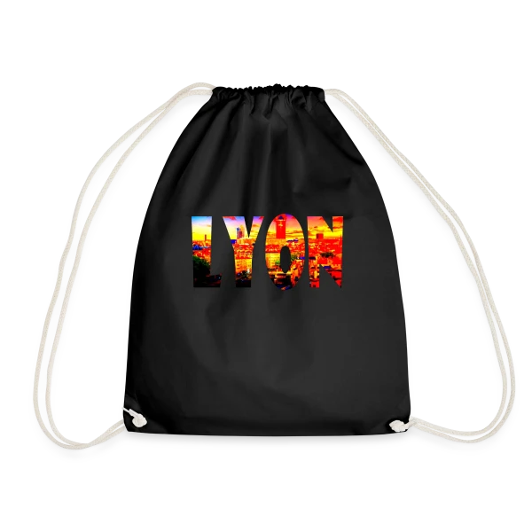 Lyon Cité Vibrante sur Sac de sport léger
