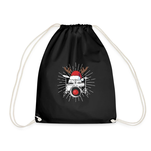 Batterie Pyjama Noël Festif sur Sac de sport léger