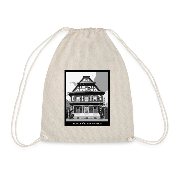 Maison à Colombages Alsacienne Vintage sur Sac de sport léger