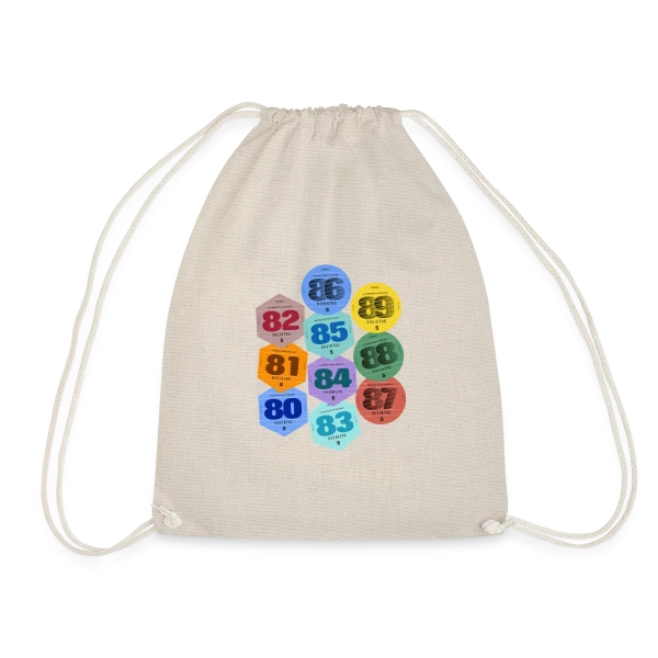 Vignette Auto Rétro Années 80 sur Sac de sport léger