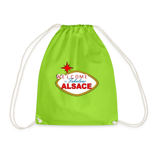 Humour Welcome to Alsace Elsass sur Sac de sport léger
