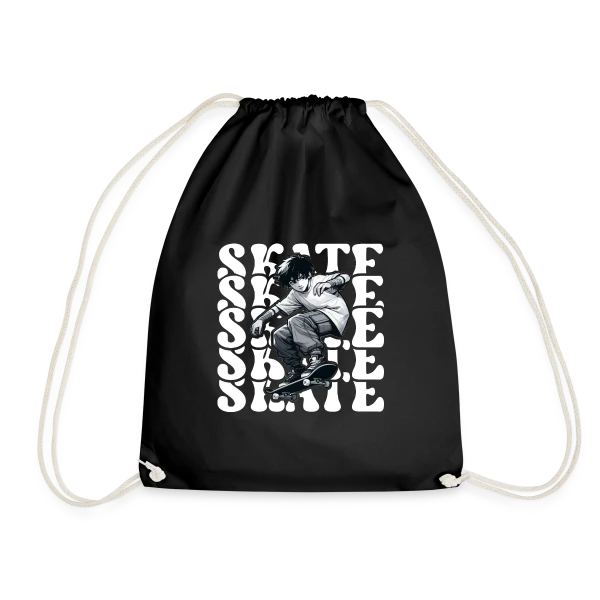 Jeune Skater Manga Urbain sur Sac de sport léger