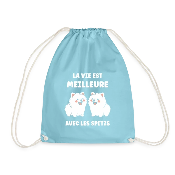 Spitz Rigolo sur Sac de sport léger