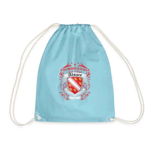 Alsace Mon Cœur Ma Maison sur Sac de sport léger