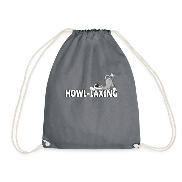 Loup qui pète - Humour animalier cartoon sur Sac de sport léger