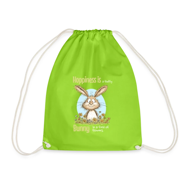 Lapin Printanier et Pâques sur Sac de sport léger