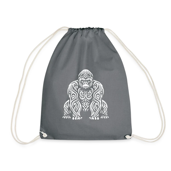 Gorille Tribal - Design Ethnique Sauvage sur Sac de sport léger