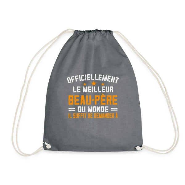 Beau-Père : T-shirt Personnalisé pour un Super Beau-Père sur Sac de sport léger