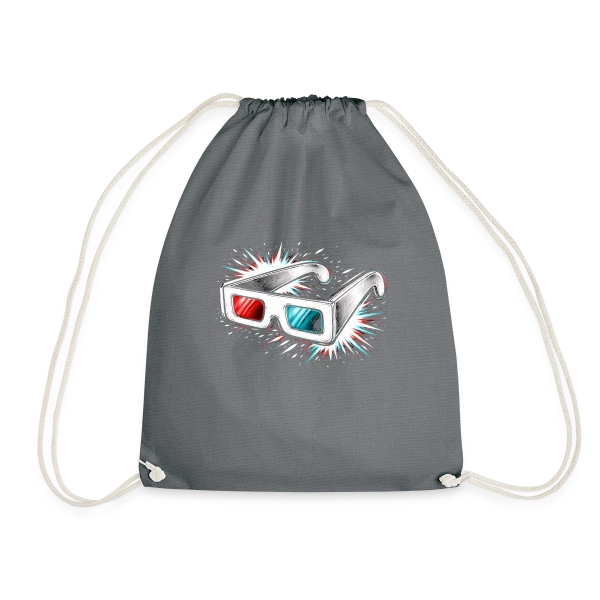 Lunettes 3D Rétro sur Sac de sport léger