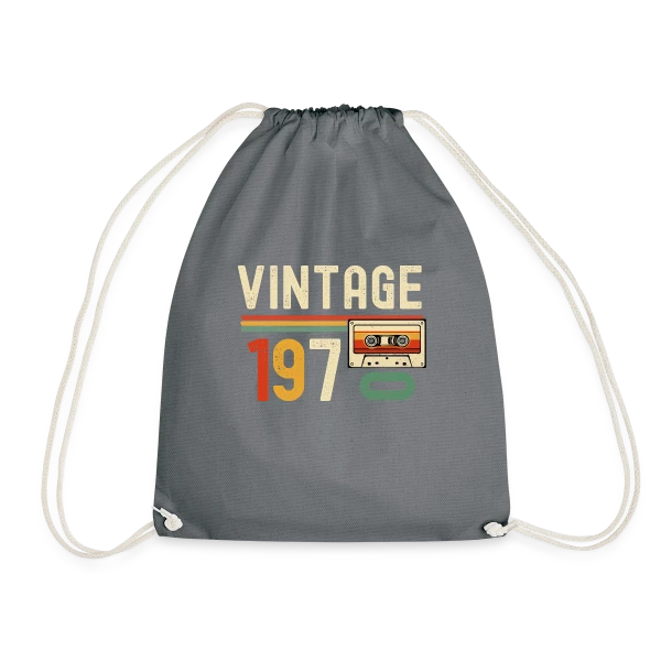Vintage 1970 Cassette Rétro sur Sac de sport léger