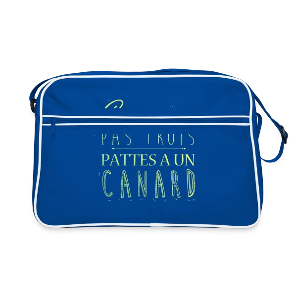 Ça Casse Pas Trois Pattes sur Sac Retro