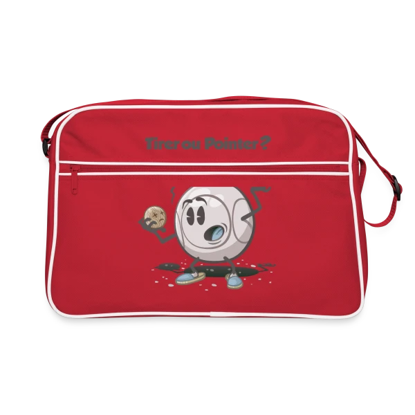 Pétanque : Tirer ou pointer ? sur Sac Retro