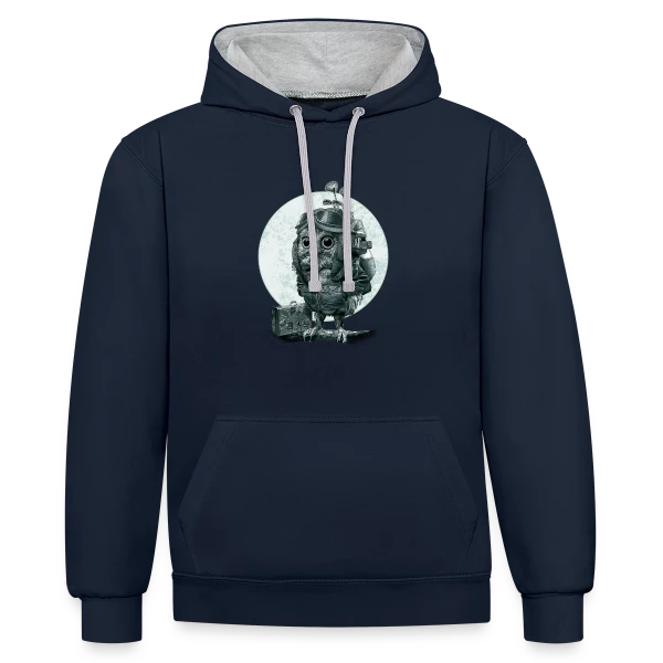 Passion Golf sur Sweat à capuche contrasté