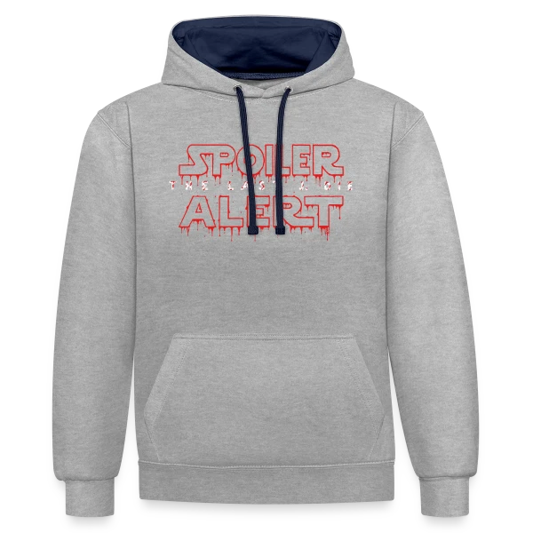 Attention Spoiler : La Fin du Film sur Sweat à capuche contrasté