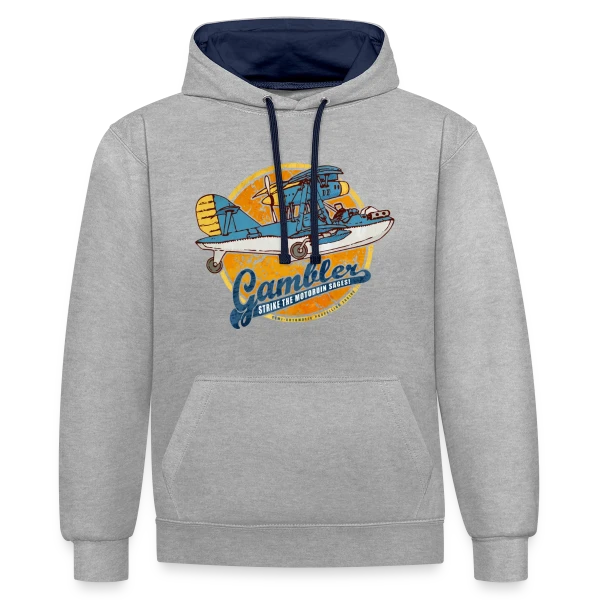 L'As du Jeu sur Sweat à capuche contrasté