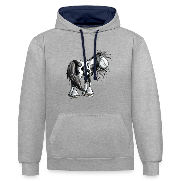 Adorable Irish Tinker sur Sweat à capuche contrasté