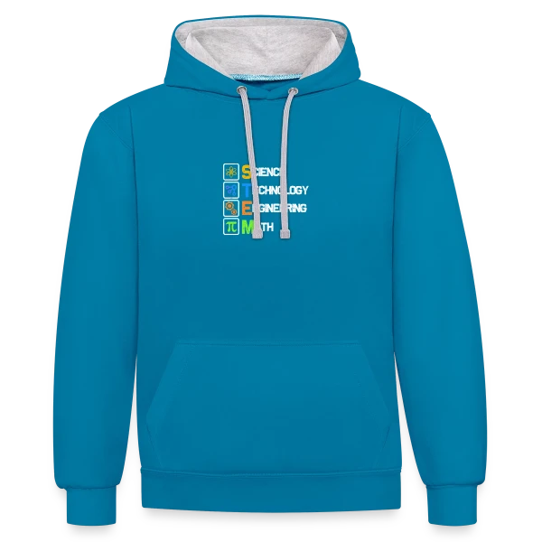 Passion Science sur Sweat à capuche contrasté