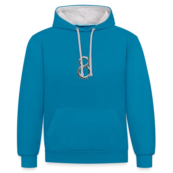 World Octopus Day : Célébrons les Poulpes ! sur Sweat à capuche contrasté