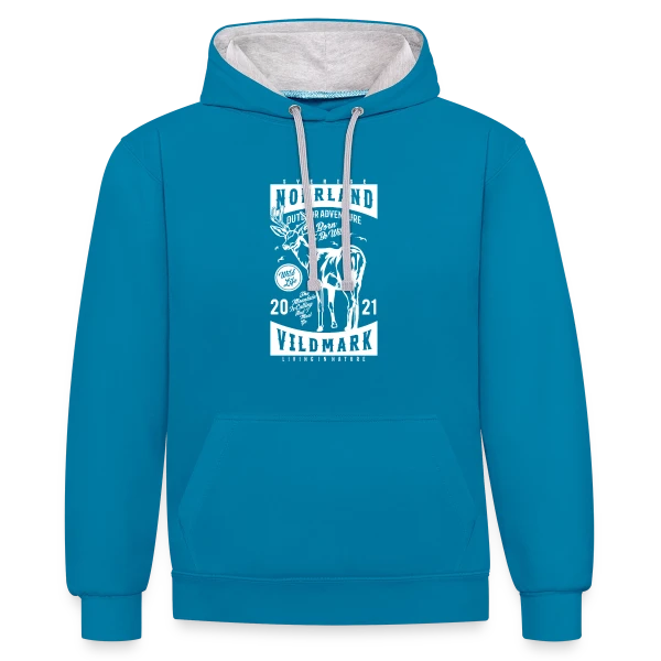 Norrland Vildmark 2021 : Exploration Grand Nord sur Sweat à capuche contrasté
