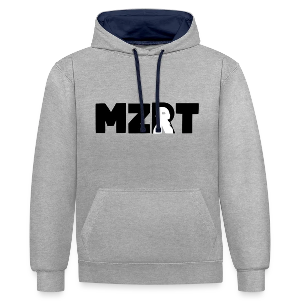 Hommage à Mozart Moderne sur Sweat à capuche contrasté