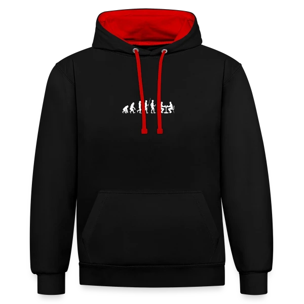 Poker : All-in ! sur Sweat à capuche contrasté