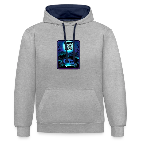 L'Écho du Passé sur Sweat à capuche contrasté