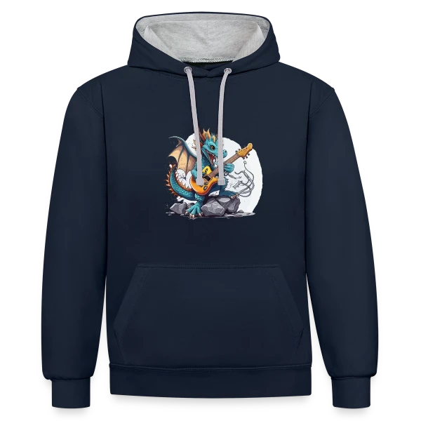 Dragon Rocker : La Légende Musicale sur Sweat à capuche contrasté