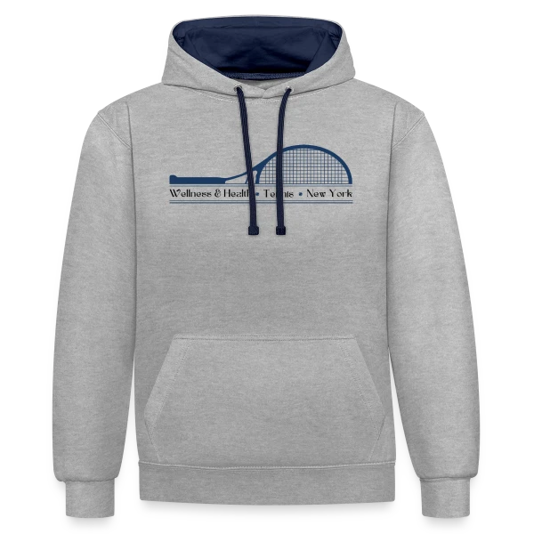 Tennis is Life : New York Grand Slam & Wellness sur Sweat à capuche contrasté
