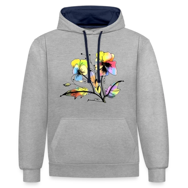 Vintage 1657 : Une Année Légendaire sur Sweat à capuche contrasté